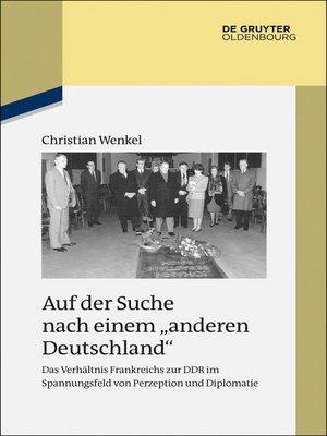 cover image of Auf der Suche nach einem "anderen Deutschland"